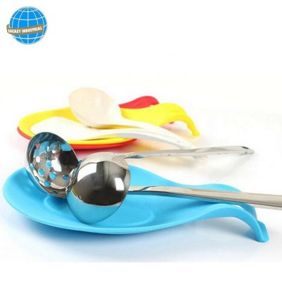 Silicone Spoon Rest Heat Resistant Utensil Spatula pad