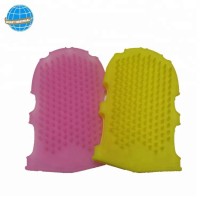 Promotional new design silicone body facial massage gloves