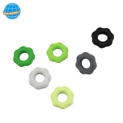 Wholesale Top Quality Fitness Muscle Exercise Silicone Exercise Ring For Rock Climbing